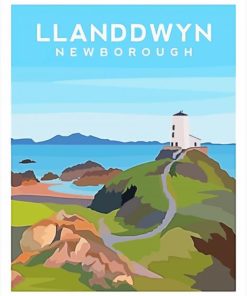 Llanddwyn Island Poster Diamond Paintings