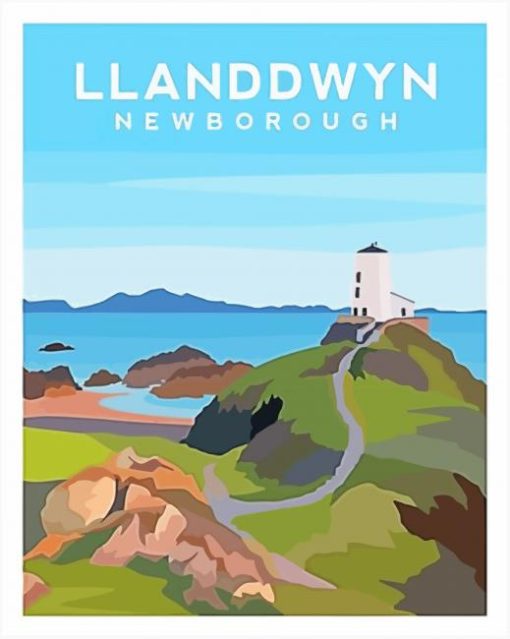 Llanddwyn Island Poster Diamond Paintings