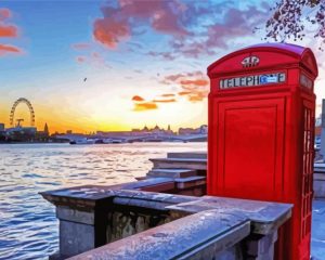 London Thames Diamond Painting