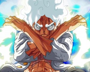 Luffy Gear 5 Diamond Painting