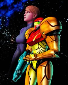 Metroid Samus Diamond Paintings