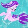 My Little Pony Starlight Glimmer Mermaid Diamond Paintings
