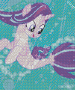 My Little Pony Starlight Glimmer Mermaid Diamond Paintings