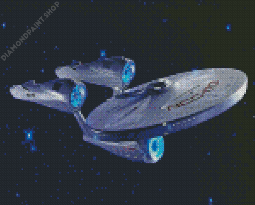 NCC 1701 Star Trek Diamond Paintings