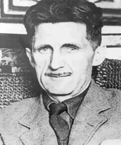 Novelist George Orwell Diamond Paintings