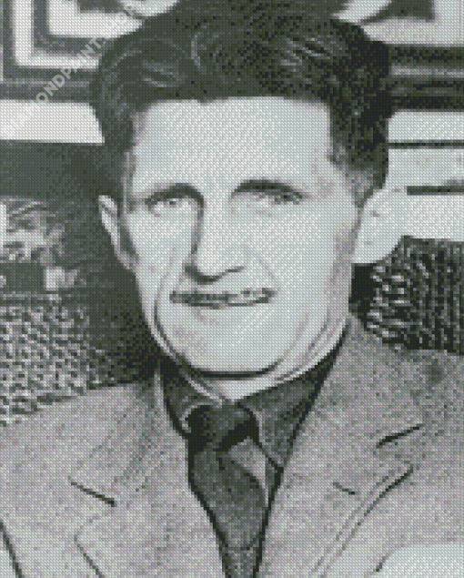 Novelist George Orwell Diamond Paintings