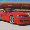 Red 2000 Ford Mustang Gt Diamond Paintings