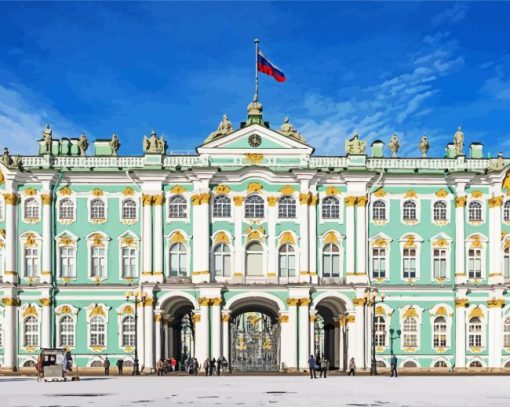 St Petersburg Palace Russia Diamond Painting
