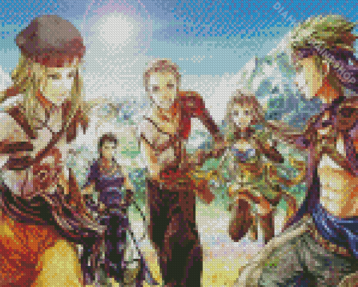 Suikoden Game Characters Diamond Paintings