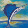 Swordfish Art Diamond Painting