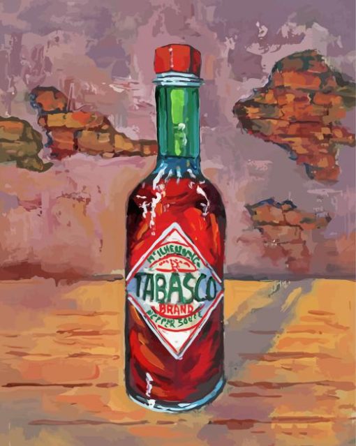 Tabasco Sauce Art Diamond Paintings