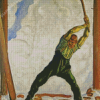 The Lumberjack Art Diamond Paintings