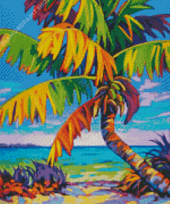 Tropical Trees Diamond Paintings