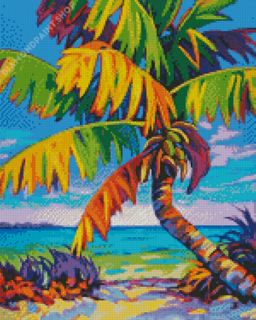 Tropical Trees Diamond Paintings