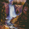 Vernal Falls Art Diamond Paintings