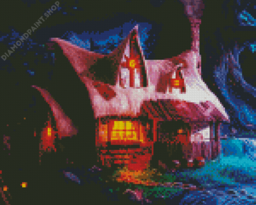 Witches Cabin Diamond Paintings