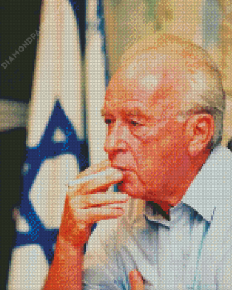 Yitzhak Rabin Diamond Paintings