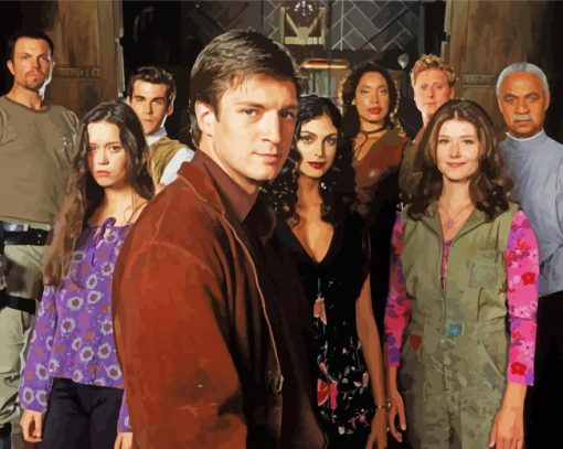 Firefly Tv Serie Characters Diamond Paintings