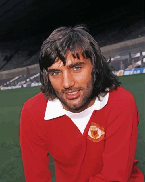 George Best Manchester United Diamond Paintings