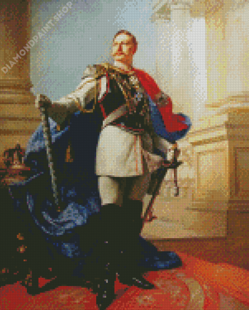Kaiser Wilhelm II Portrait Art Diamond Paintings