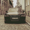 Monochrome Audi A8 Diamond Painting