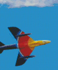 Rainbow Hawker Hunter Diamond Painting