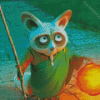 Shifu Animation Character Diamond Paintings