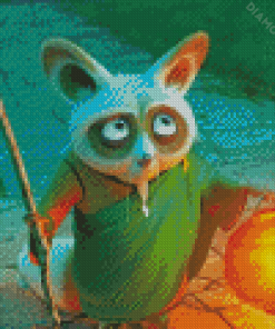 Shifu Animation Character Diamond Paintings