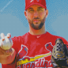 American Professional Baseballer Adam Wainwright Diamond Painting