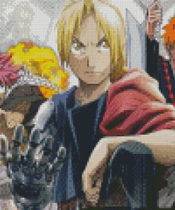 Anime Mashup Diamond Painting