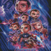 Baby Marvels Avengers Poster Art Diamond Painting