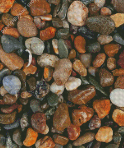 Beach Pebbles Diamond Painting