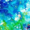 Blue Abstract Ocean Diamond Painting