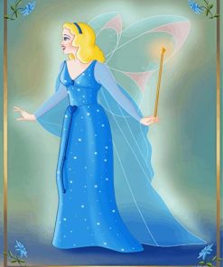 Blue Fairy Disney Princess Diamond Painting