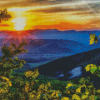 Blue Ridge Mountains Diamond Painting