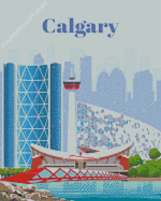 Canada Calgary Alberta Diamond Painting