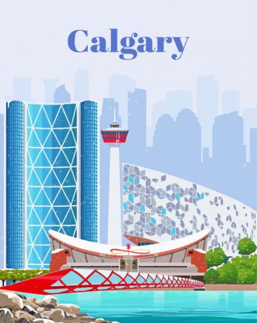 Canada Calgary Alberta Diamond Painting