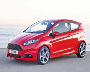 Fiesta St Car Beach Diamond Painting