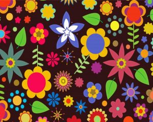Funky Flowers Diamond Painting