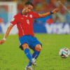 Mauricio Isla Professional Player Diamond Painting