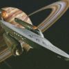 Starship NCC 1701 Star Trek Diamond Painting