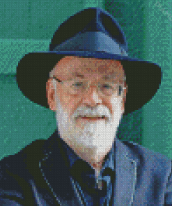 Aesthetic Terry Pratchett Diamond Painting
