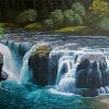 Beautiful Waterfall River Diamond Painting
