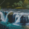 Beautiful Waterfall River Diamond Painting