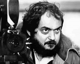 Black And White Film Director Stanley Kubrick Diamond Painting