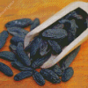 Black Tonka Beans Spice Diamond Painting