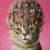 Classy Cat Lucia Hefferna Diamond Painting