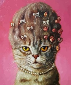 Classy Cat Lucia Hefferna Diamond Painting