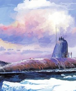Cool Submarine Diamond Painting