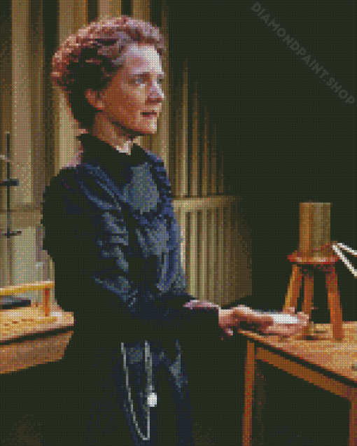 Cool Marie Curie Diamond Painting